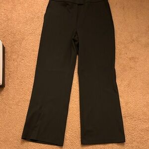 H&M Black Wide-Leg Dress Pants